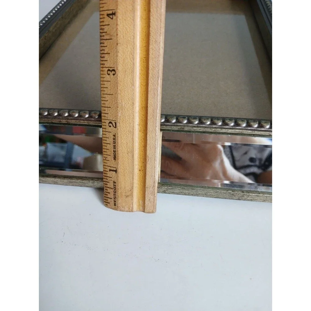 Mirror Picture Frame Mirror Trim Photo Picture Frame Light Gold